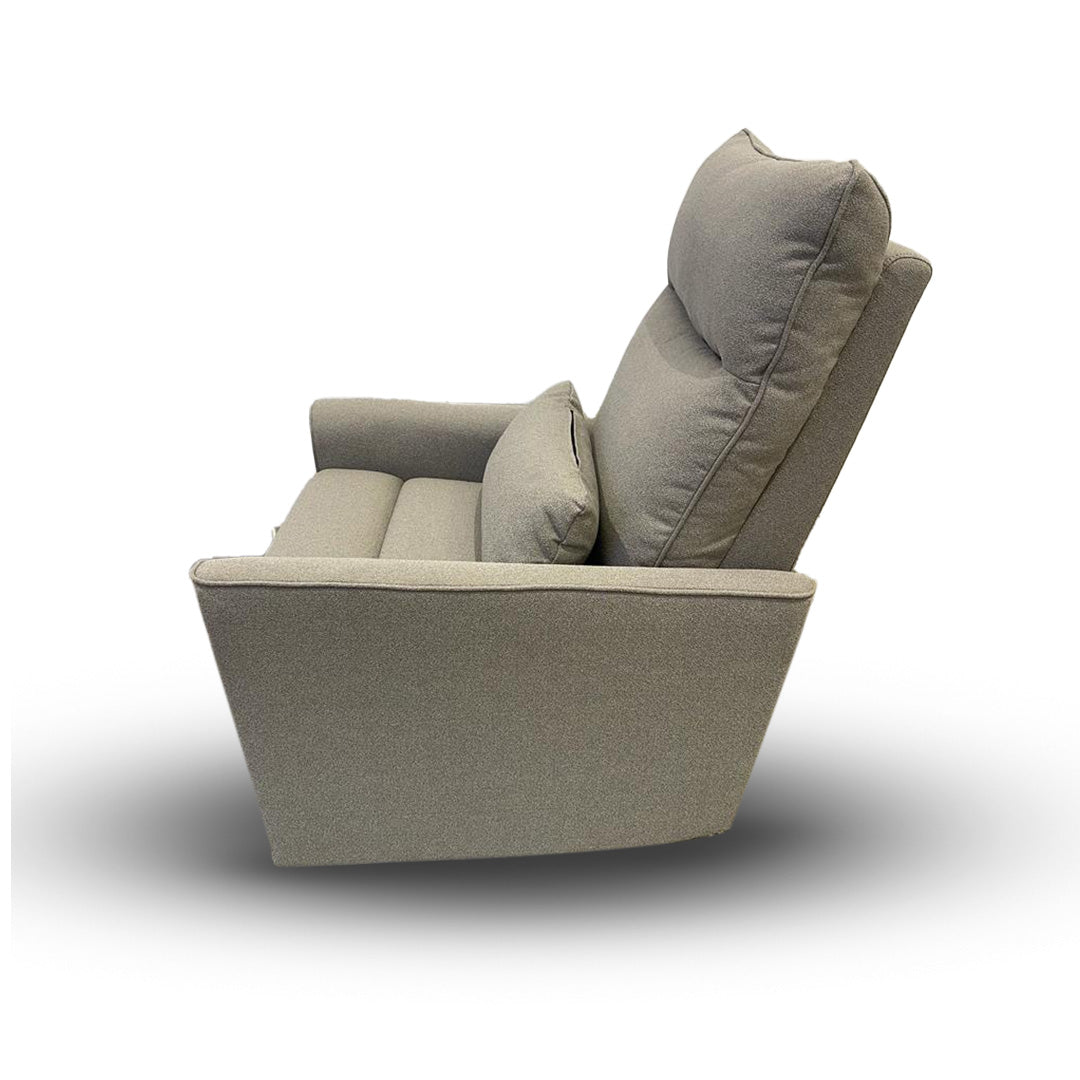 York Reclining Rocking Chair Ash Grey