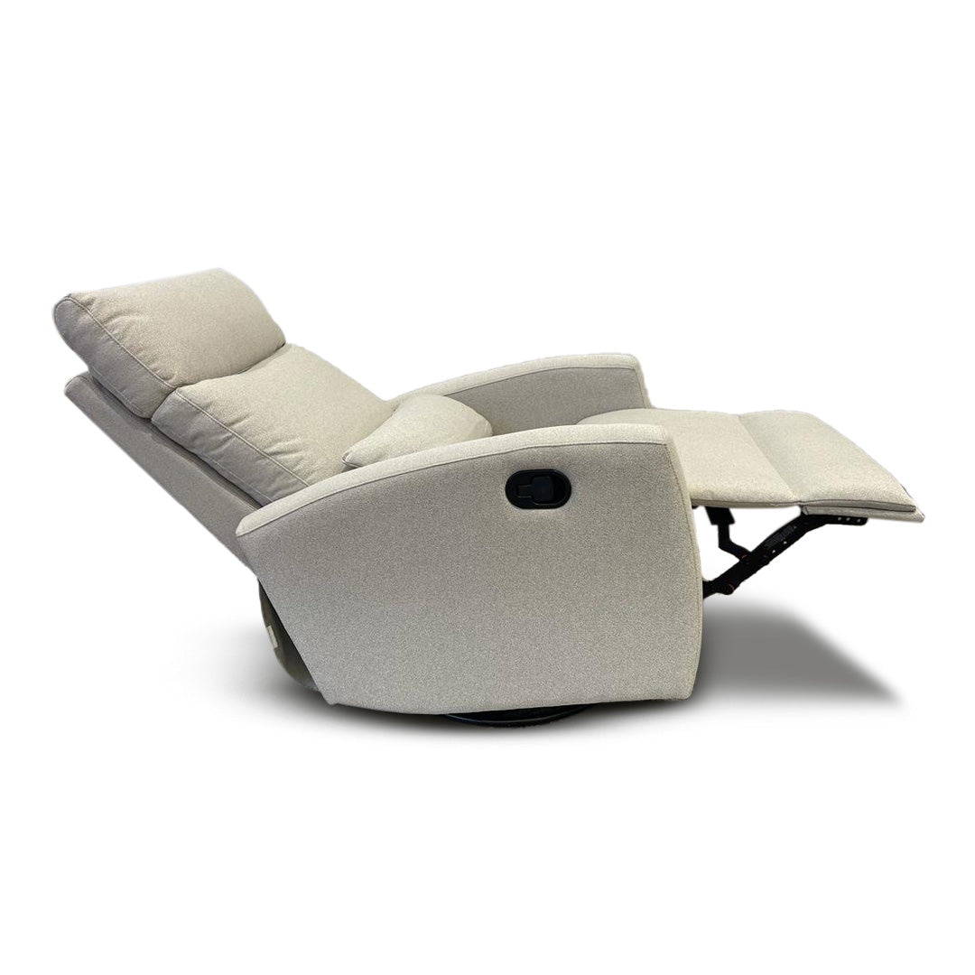 Ivy Reclining Rocking Chair Cloud Grey