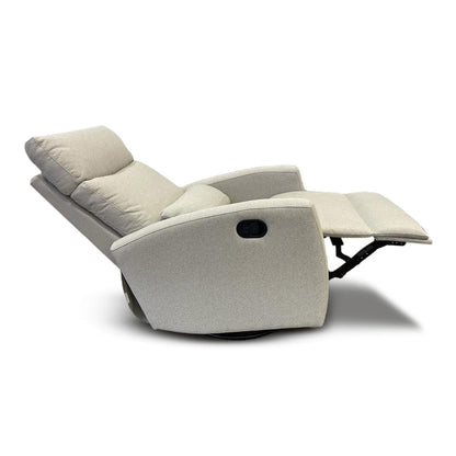 Ivy Reclining Rocking Chair Cloud Grey